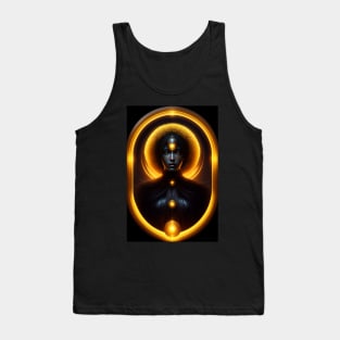 the lady in the sun and the moon Tank Top